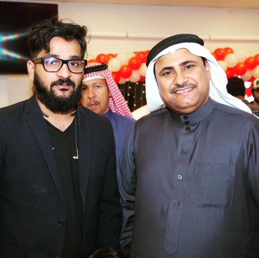 Jabir with Saudi business community
